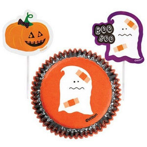 Wilton 72 Halloween Baking Cups 72 Picks Paper
